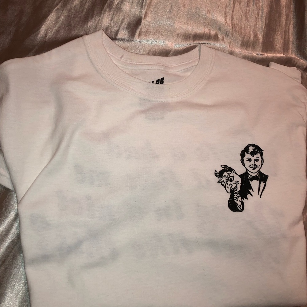 A-Lab Bad Kid White Graphic Tee